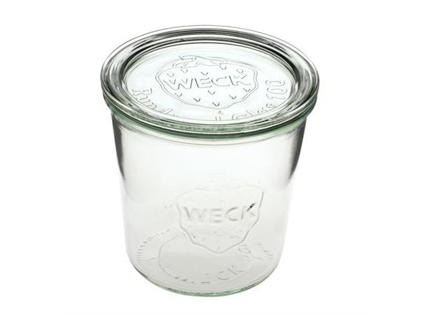 Glasskrukke WECK Ø:100mm, 58cl Leveres uten lokk